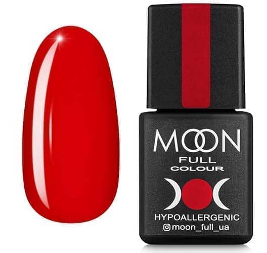 Гель лак MOON FULL color Gel polish , 8 ml № 135 красный закат
