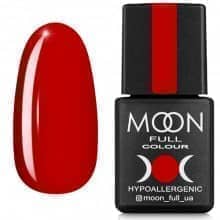 Гель лак MOON FULL color Gel polish , 8 ml № 137 классический красный