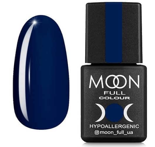 Гель лак MOON FULL color Gel polish , 8 ml № 175 синій димчастий
