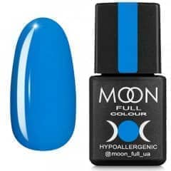 Гель лак MOON FULL color Gel polish , 8 ml № 183 яскраво-блакитний