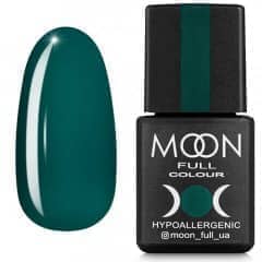 Гель лак MOON FULL color Gel polish , 8 ml № 185 яскраво зелений