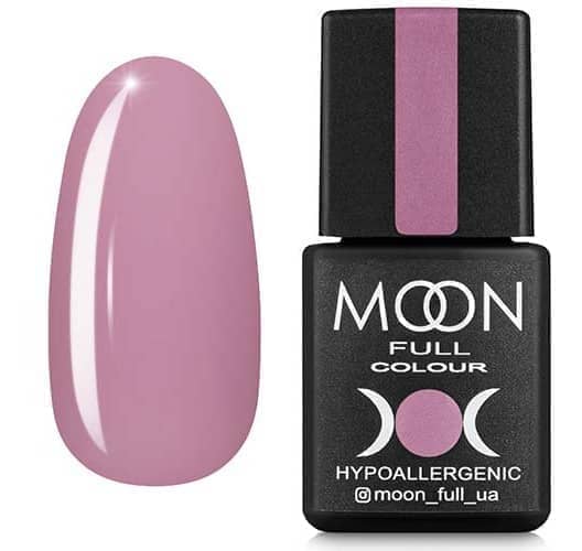 Гель лак MOON FULL color Gel polish , 8 ml № 199 рожевий пудровий