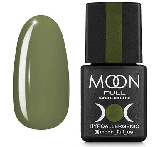 Гель лак MOON FULL color Gel polish , 8 ml № 213 нежно-оливковый