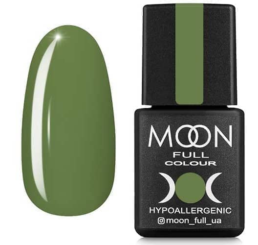 Гель лак MOON FULL color Gel polish , 8 ml № 214 оливковый