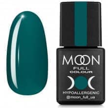 Гель лак MOON FULL color Gel polish , 8 ml № 216 північно-зелений