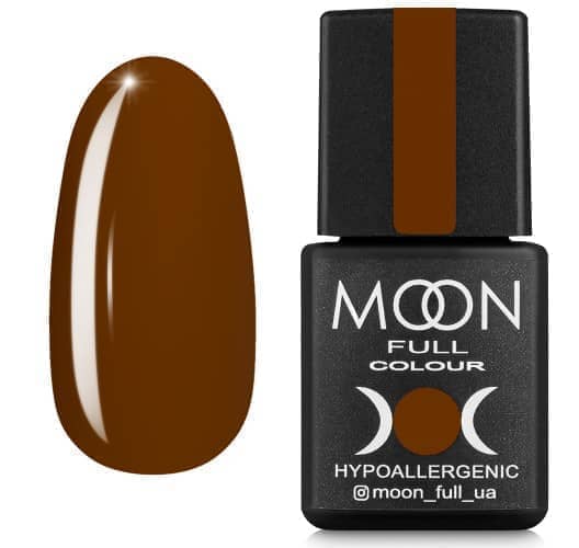 Гель лак MOON FULL Fashion color Gel polish, № 235 коричневый 8 мл