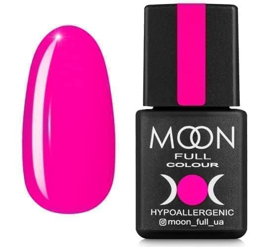 Гель лак MOON FULL Fashion color Gel polish, № 239 яскрава фуксія 8 мл