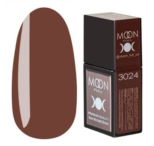 База цветная MOON FULL Amazing Color Base 12ml №3024 молочный шоколад
