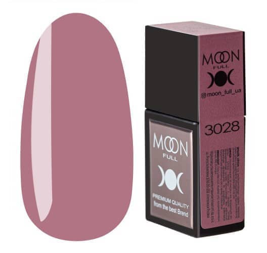 База цветная MOON FULL Amazing Color Base 12ml №3028 пастельный розовый