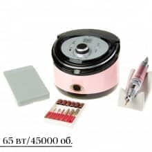 Фрезер ZS-606 65вт/45000 оборотів для манікюру та педикюру (рожевий)