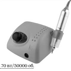 Фрезер ZS-705 70вт/50000 оборотов для аппаратного маникюра и педикюра (серый)