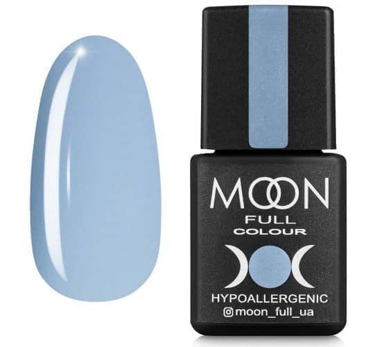 Гель лак MOON FULL Breeze color Gel polish New, 8ml № 413 холодный серо-голубой