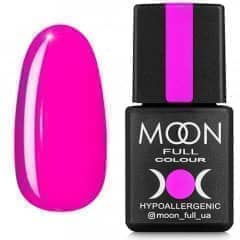 Гель лак MOON FULL color Gel polish , 8 ml № 121 глибокий яскраво-рожевий