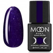 Гель лак MOON FULL color Gel polish , 8 ml № 318 фіолетовий з сріблястим шиммером