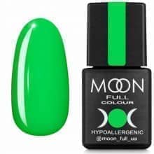 Гель лак MOON FULL Spring-Summer ,8 ml.№ 633 яскраво зелений