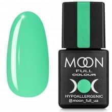 Гель лак MOON FULL Breeze color Gel polish New, 8ml № 424 смарагдова-м'ята