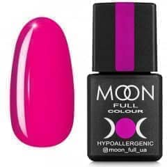 Гель лак MOON FULL color Gel polish , 8 ml № 122 яскраво-рожевий з малиновим відливом