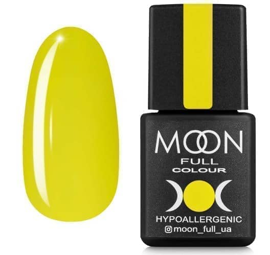 Гель лак MOON FULL Breeze color Gel polish New, 8ml № 445 лимонний