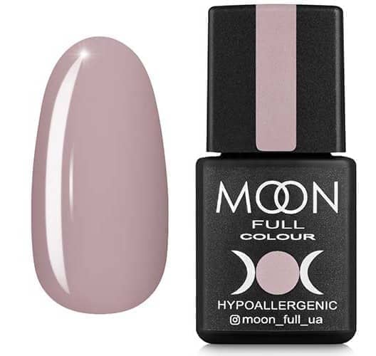 Гель лак MOON FULL color Gel polish , 8 ml № 103 бледный пурпурно-розовый