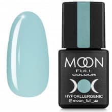 Гель лак MOON FULL Breeze color Gel polish New, 8ml № 416 чистий блакитний океан