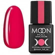 Гель лак MOON FULL color Gel polish , 8 ml № 115 рожево-червоний