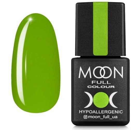 Гель лак MOON FULL Breeze color Gel polish New, 8ml № 429 зеленый-травяной