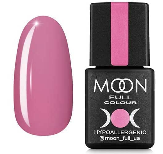Гель лак MOON FULL color Gel polish , 8 ml № 107 рожевий зефір