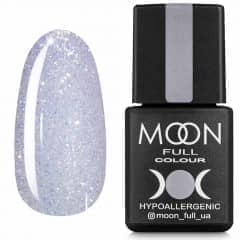 Гель лак MOON FULL Opal color Gel polish, 8 ml №509, світло-бузковий з різнобарвним шиммером