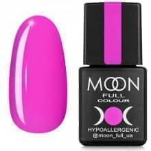 Гель лак MOON FULL color Gel polish , 8 ml № 118 неоново-рожевий