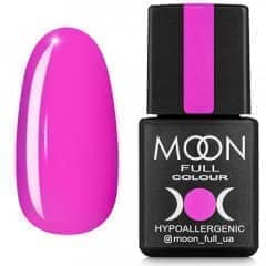 Гель лак MOON FULL color Gel polish , 8 ml № 118 неоново-розовый