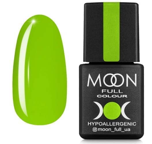 Гель лак MOON FULL Breeze color Gel polish New, 8ml № 431 яркий лайм