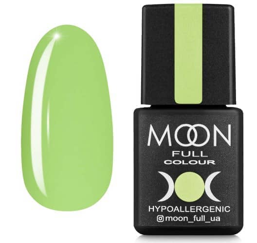 Гель лак MOON FULL Breeze color Gel polish New, 8ml № 432 зеленый луг