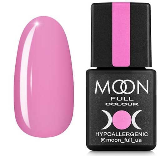 Гель лак MOON FULL color Gel polish , 8 ml № 110 светло-розовый холодный
