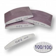 Пилка для нігтів OPI - півколо, 100/100