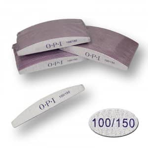 Пилка для ногтей OPI - полукруг, 100/150