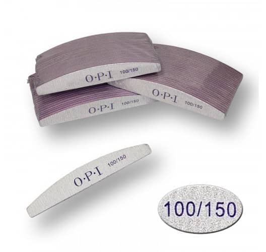 Пилка для ногтей OPI - полукруг, 100/150