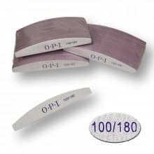 Пилка для ногтей OPI - полукруг, 100/180