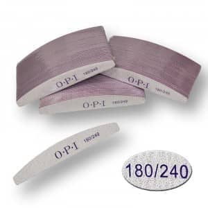 Пилка для ногтей OPI - полукруг, 180/240