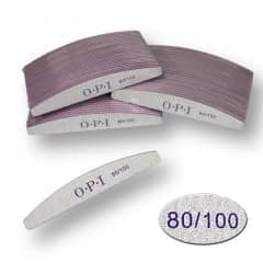 Пилка для ногтей OPI - полукруг, 80/100
