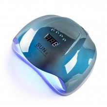 Sun X 54 ВТ (дзеркально-блакитна) Holographic Uv-Led лампа для маникюра