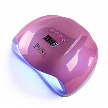 Sun X 54 ВТ (дзеркально-рожева) Holographic Uv-Led лампа для маникюра